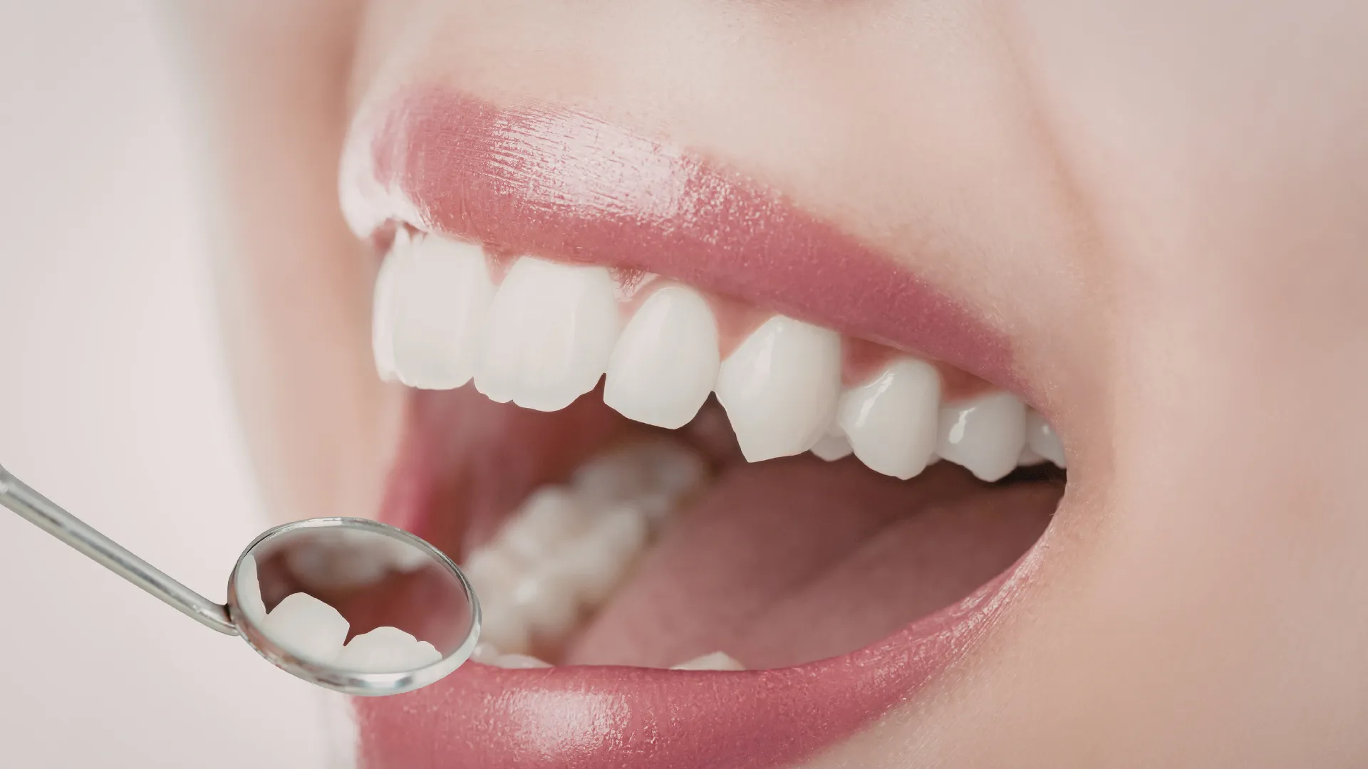 Patient receiving affordable dental implants in a modern clinic in Albania