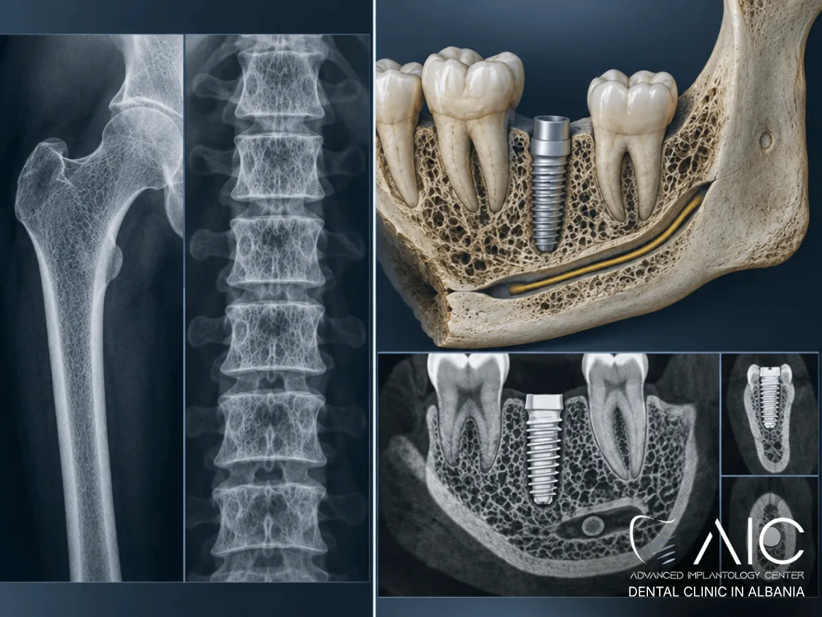 Confronto tra densitometria ossea sistemica e CBCT mandibolare per la pianificazione di un impianto dentale