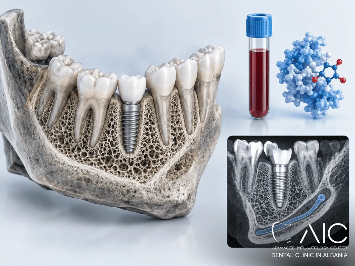 Valutazione dell’HbA1c e dell’anatomia mandibolare con CBCT prima di un impianto dentale