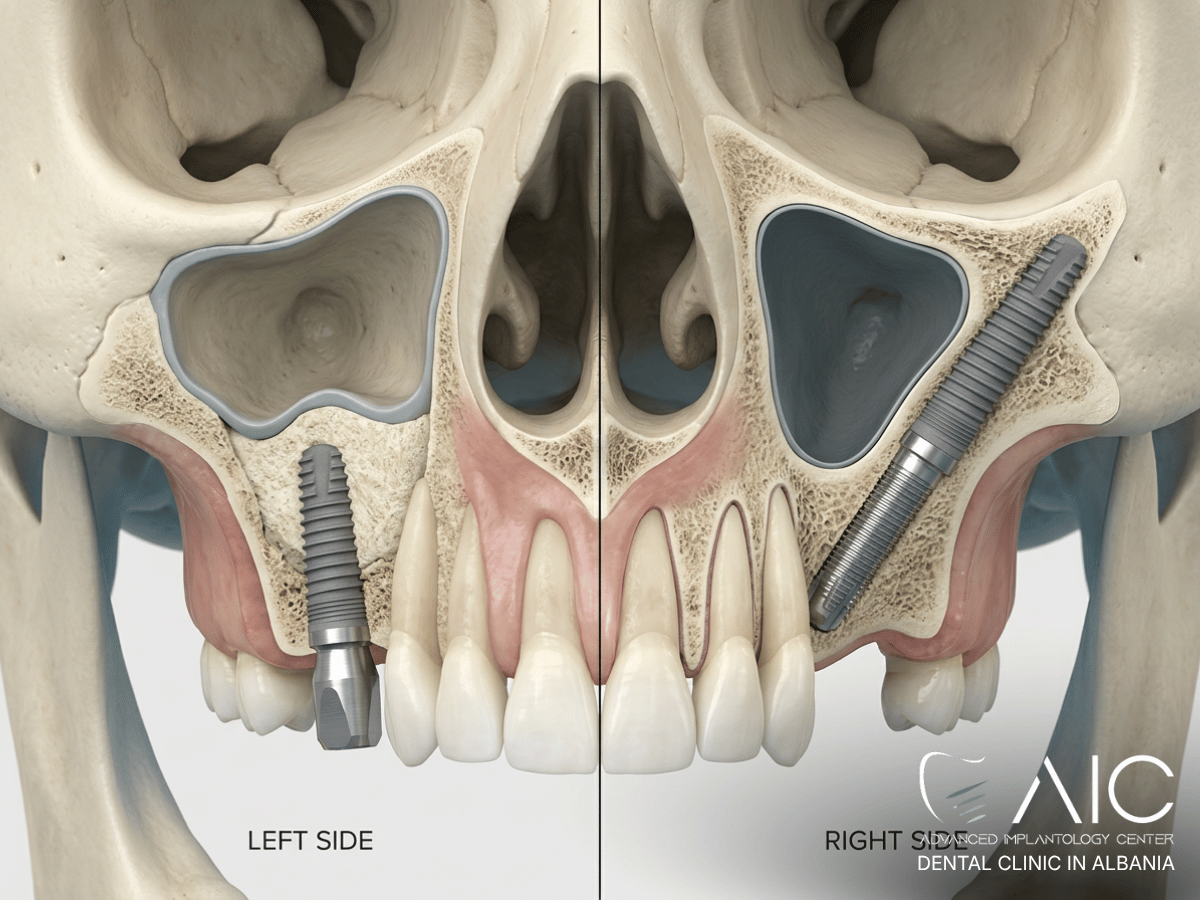 Bone grafting compared with zygomatic implants for severe upper jaw bone loss